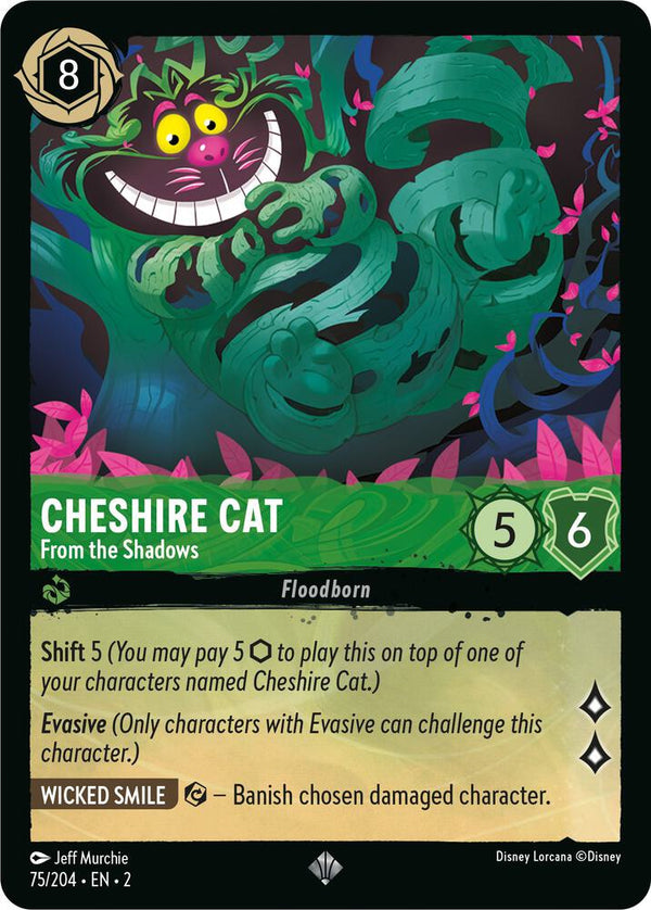 Cheshire Cat - From the Shadows - Disney Lorcana