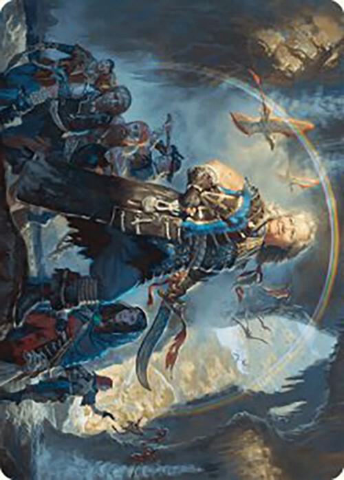 Admiral Brass, Unsinkable Art Card - Magic: The Gathering