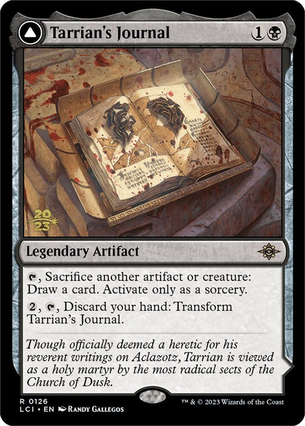 Tarrian's Journal (PRE 126) - Magic: The Gathering