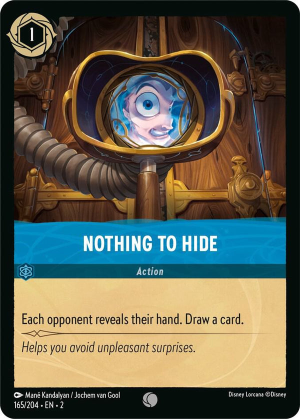 Nothing to Hide - Disney Lorcana