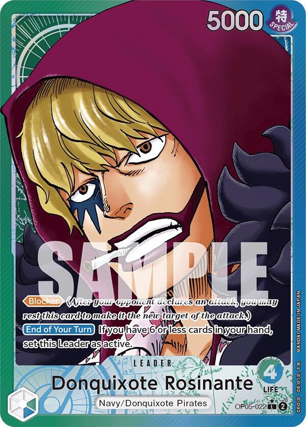 Donquixote Rosinante (022) (Alternate Art) - One Piece Card Game