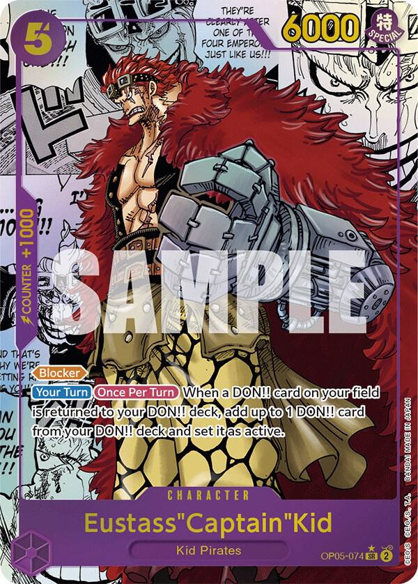 Eustass"Captain"Kid (Alternate Art) (Manga) - One Piece Card Game