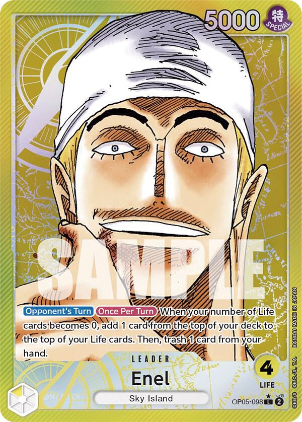 Enel (098) (Alternate Art) - One Piece Card Game
