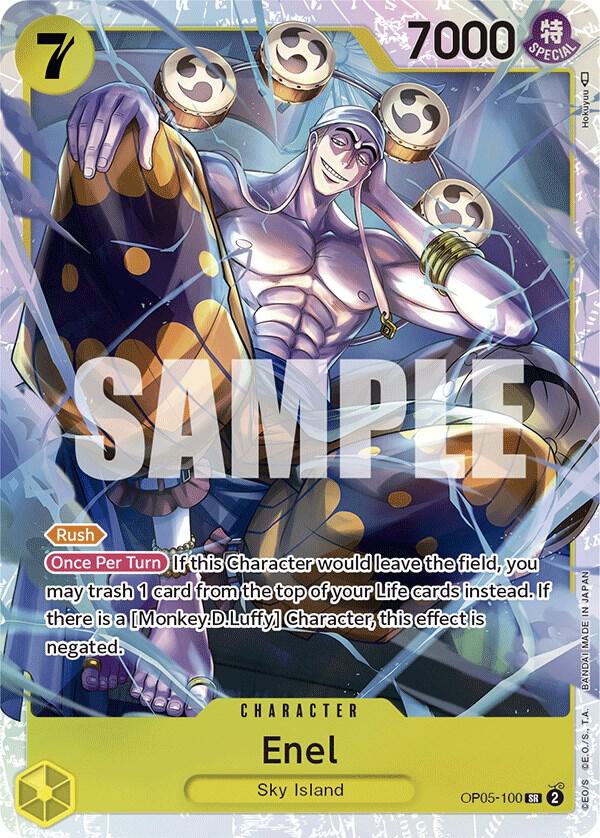 Enel (100) - One Piece Card Game