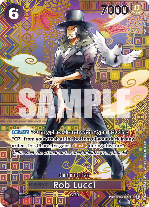 Rob Lucci (092) (SP) - One Piece Card Game