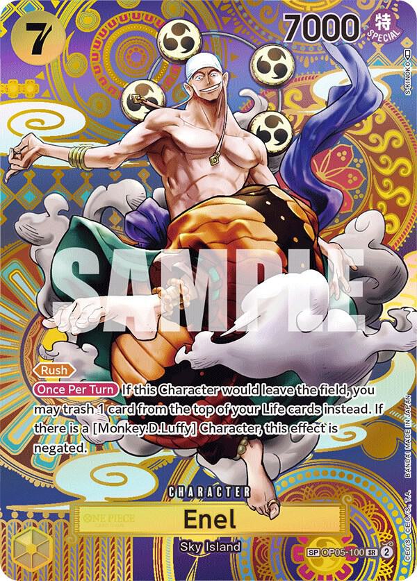 Enel (100) (SP) - One Piece Card Game