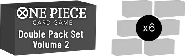 Double Pack Set Volume 2 Display Case - One Piece Card Game