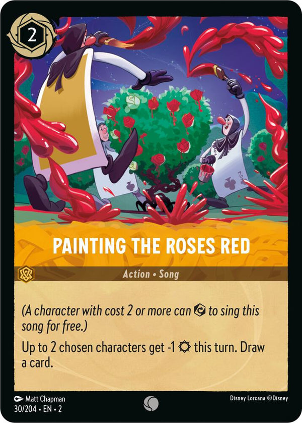 Painting the Roses Red - Disney Lorcana