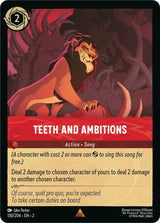 Teeth and Ambitions - Disney Lorcana