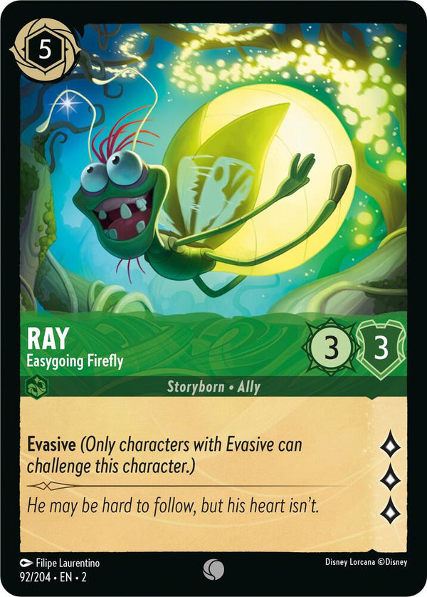 Ray - Easygoing Firefly - Disney Lorcana