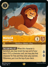 Mufasa - Betrayed Leader - Disney Lorcana