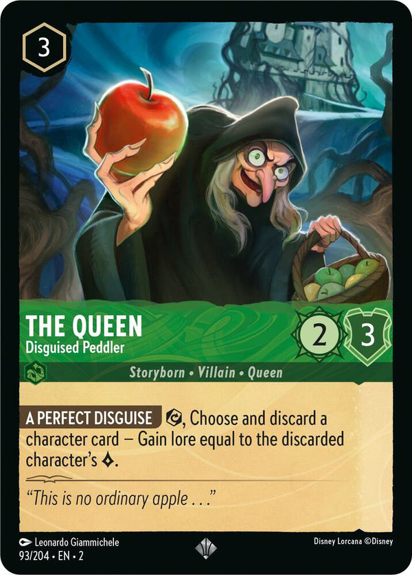 The Queen - Disguised Peddler - Disney Lorcana