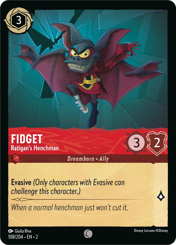 Fidget - Ratigan's Henchman - Disney Lorcana