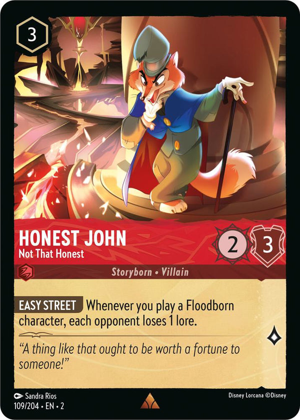 Honest John - Not That Honest - Disney Lorcana