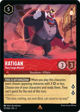 Ratigan - Very Large Mouse - Disney Lorcana