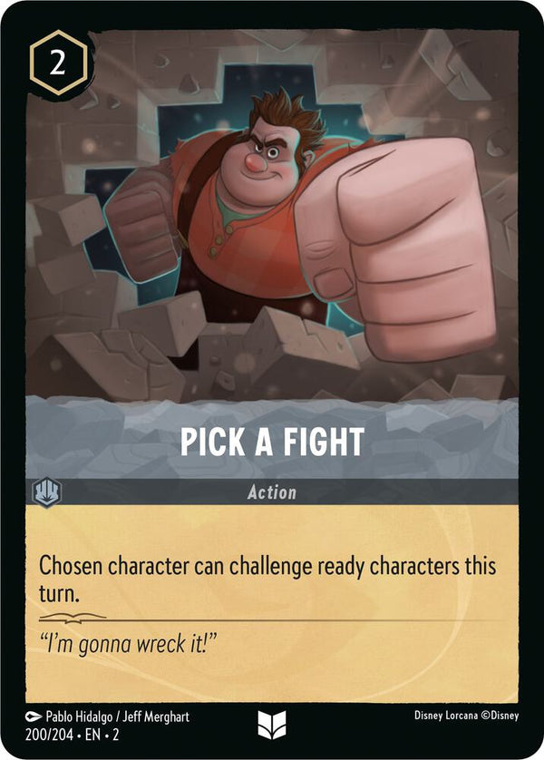 Pick a Fight - Disney Lorcana
