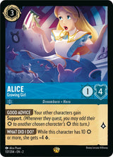 Alice - Growing Girl - Disney Lorcana