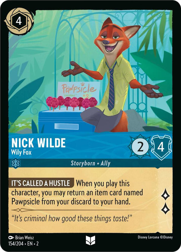 Nick Wilde - Wily Fox - Disney Lorcana