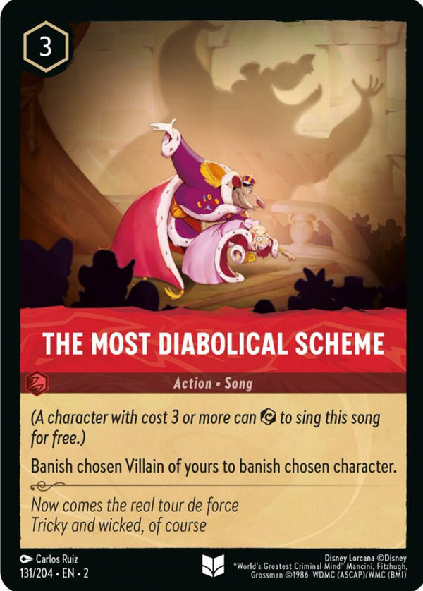 The Most Diabolical Scheme - Disney Lorcana