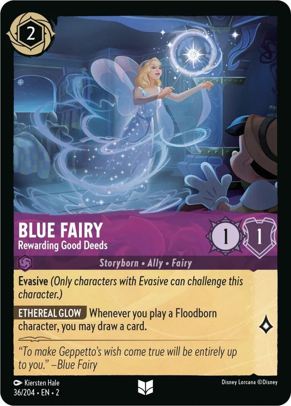 Blue Fairy - Rewarding Good Deeds - Disney Lorcana