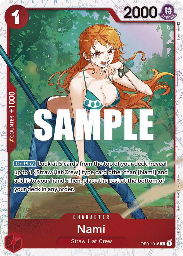 Nami - OP01-016 (Ultra Deck: The Three Captains) - One Piece Card Game