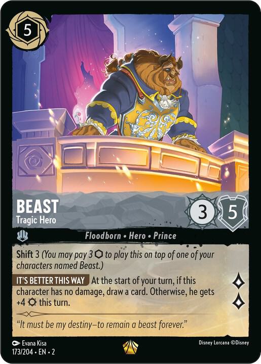 Beast - Tragic Hero - Disney Lorcana