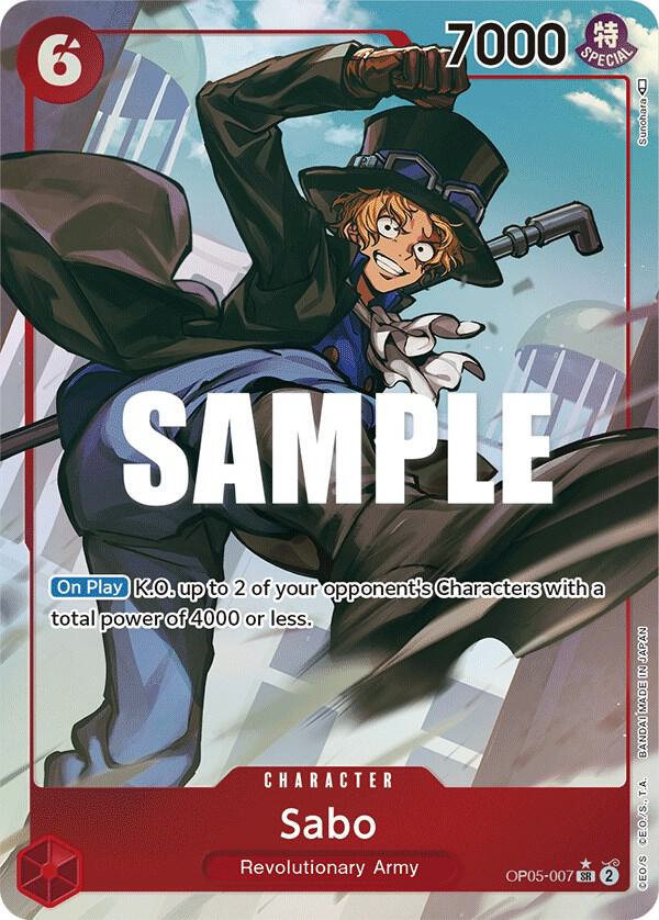 Sabo (007) (Alternate Art) - One Piece Card Game