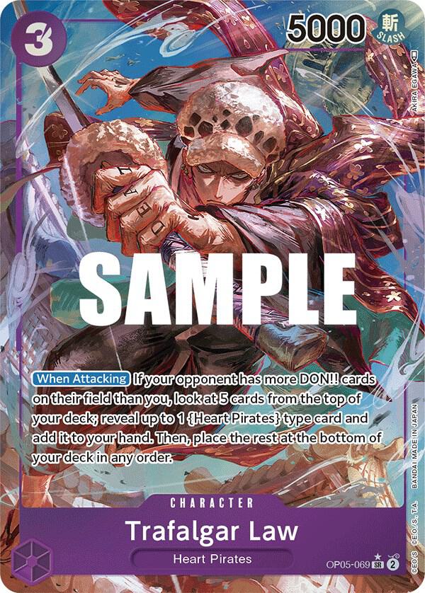 Trafalgar Law (Alternate Art) (069) - One Piece Card Game