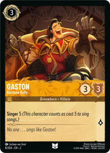 Gaston - Baritone Bully - Disney Lorcana