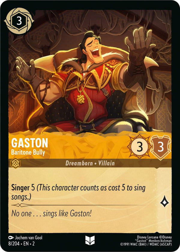 Gaston - Baritone Bully - Disney Lorcana