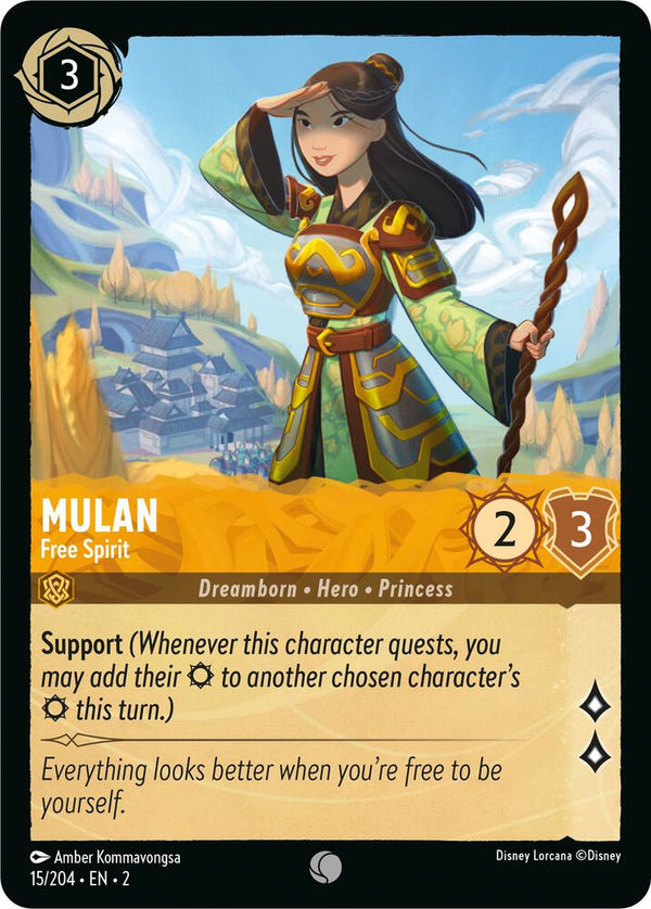 Mulan - Free Spirit - Disney Lorcana