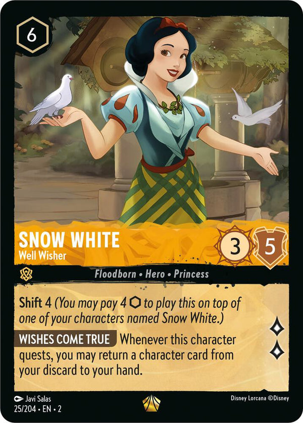 Snow White - Well Wisher - Disney Lorcana