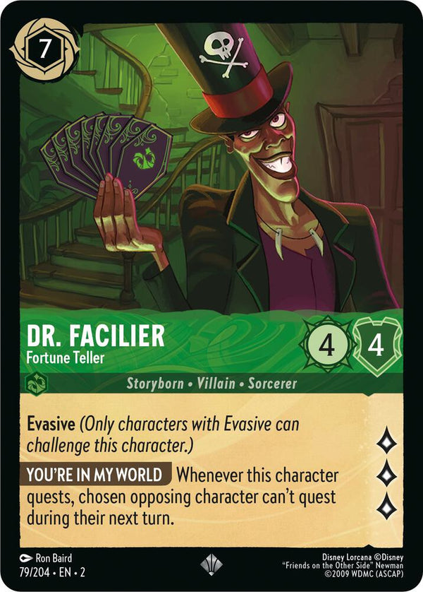 Dr. Facilier - Fortune Teller - Disney Lorcana