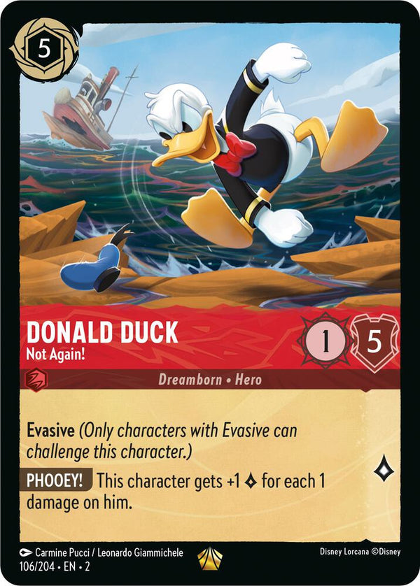 Donald Duck - Not Again! - Disney Lorcana