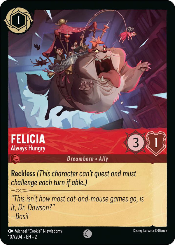 Felicia - Always Hungry - Disney Lorcana