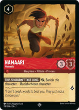 Namaari - Nemesis - Disney Lorcana