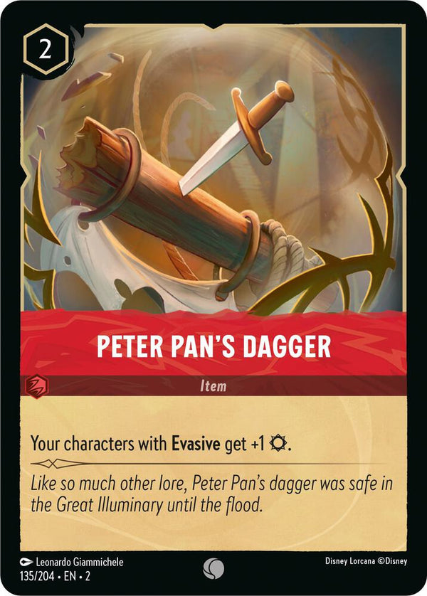 Peter Pan's Dagger - Disney Lorcana
