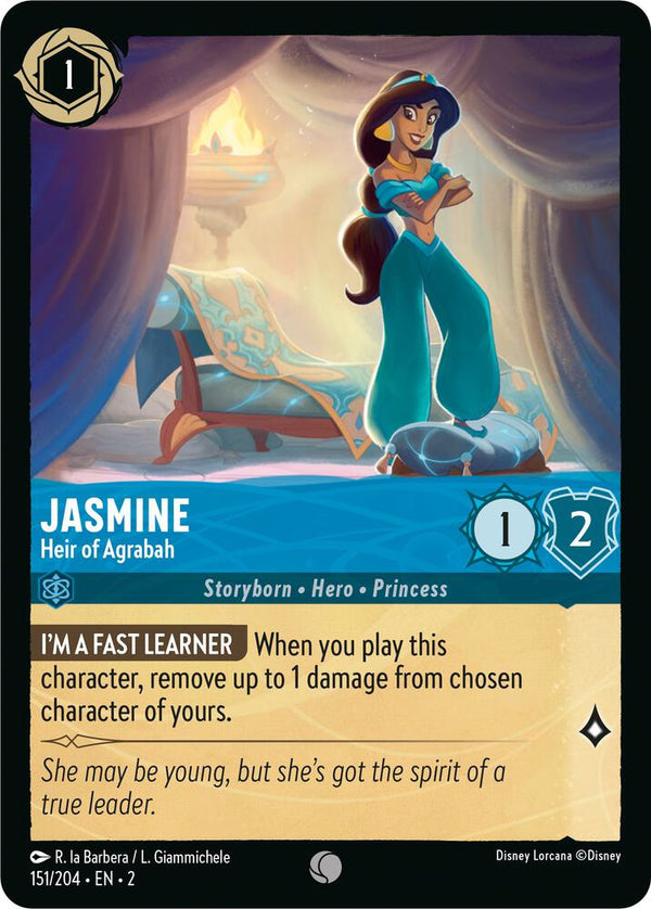 Jasmine - Heir of Agrabah - Disney Lorcana