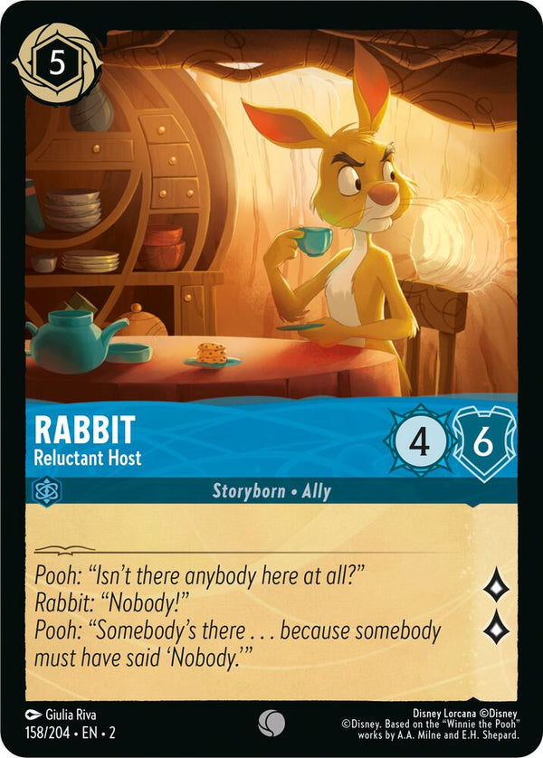 Rabbit - Reluctant Host - Disney Lorcana