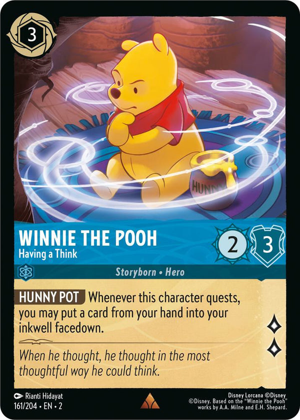 Winnie the Pooh - Having a Think - Disney Lorcana