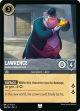 Lawrence - Jealous Manservant - Disney Lorcana