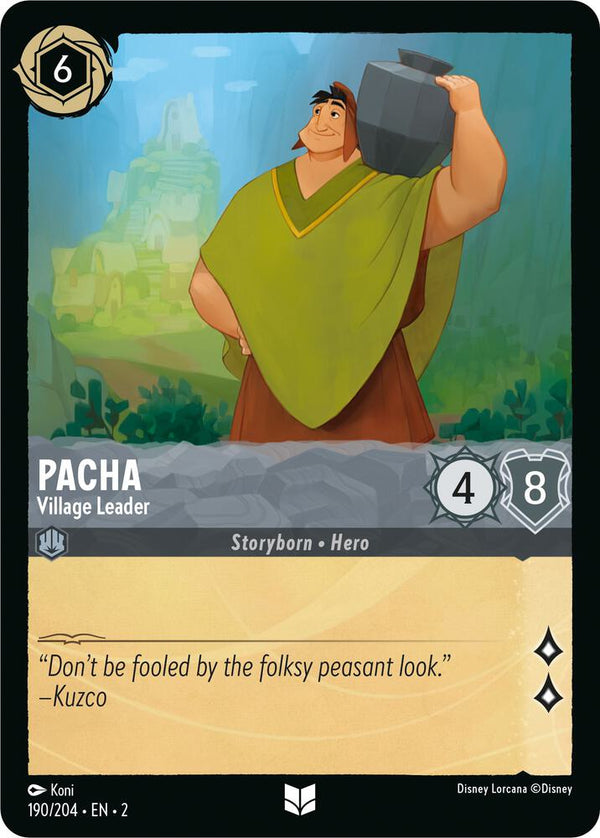 Pacha - Village Leader - Disney Lorcana