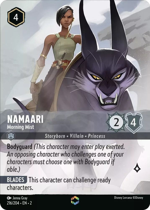 Namaari - Morning Mist (Enchanted) - Disney Lorcana