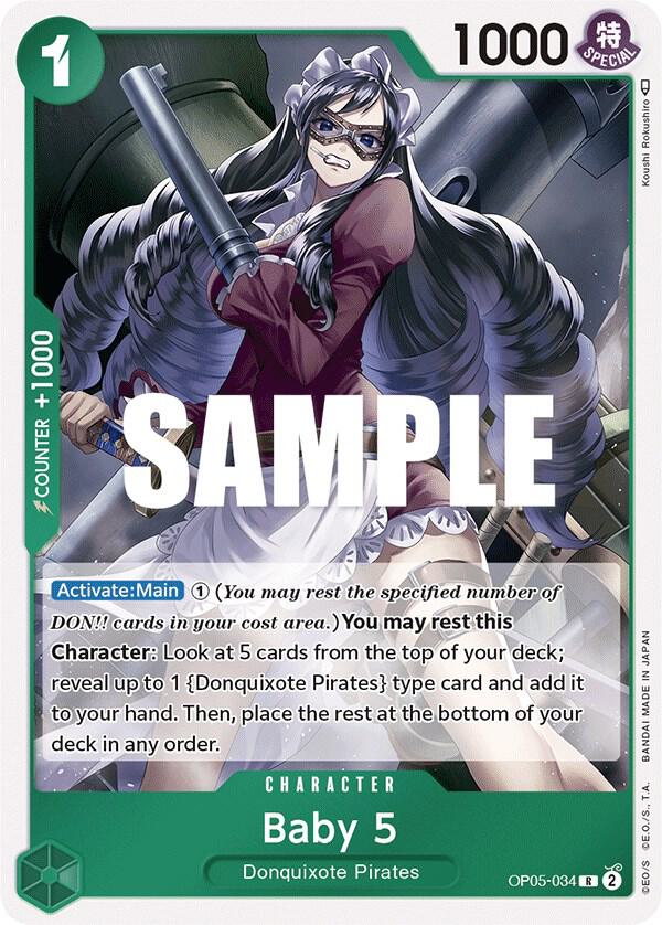Baby 5 (034) - One Piece Card Game
