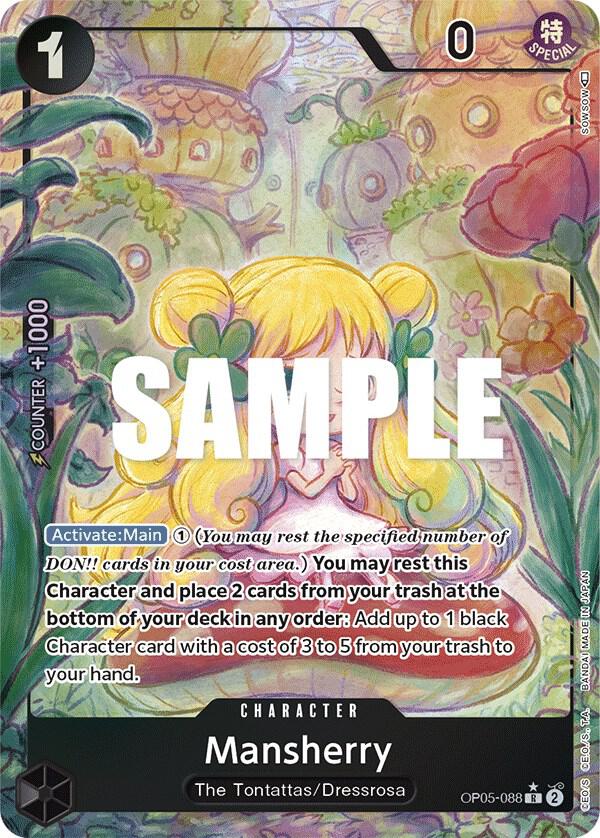 Mansherry (Alternate Art) - One Piece Card Game