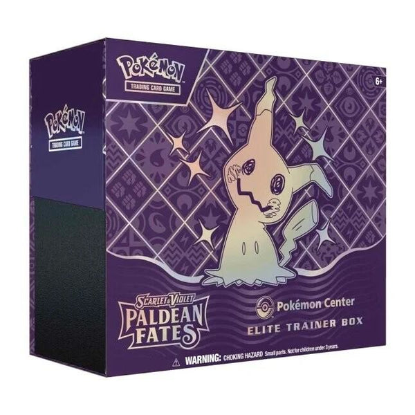 Paldean Fates Pokemon Center Elite Trainer Box (Exclusive) - Pokémon