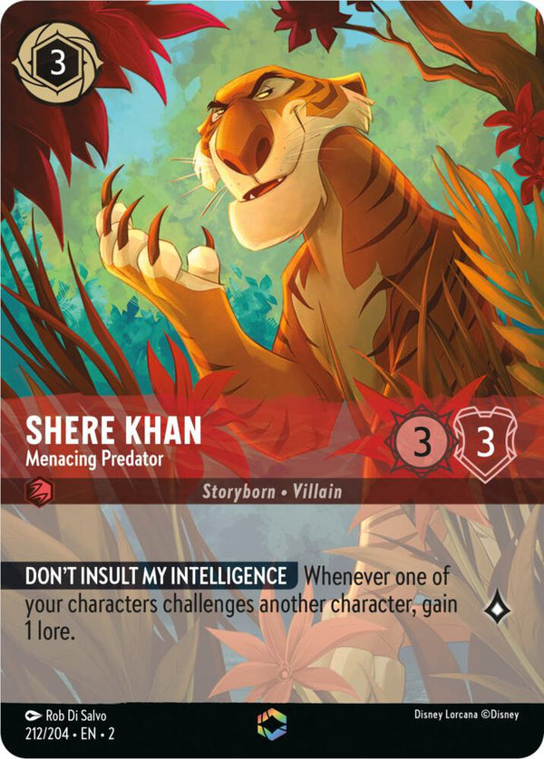 Shere Khan - Menacing Predator (Enchanted) - Disney Lorcana