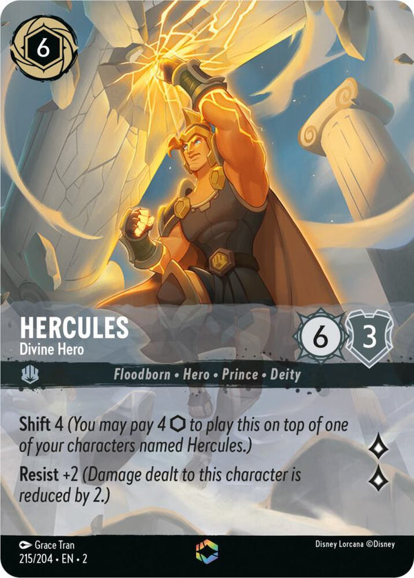 Hercules - Divine Hero (Enchanted) - Disney Lorcana
