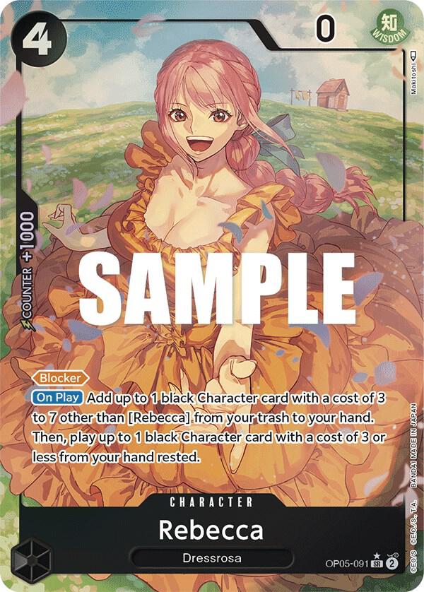 Rebecca (Alternate Art) - One Piece Card Game