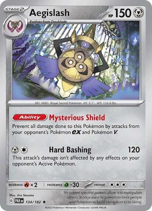 Aegislash - 134/182 (Non-Holo) - Pokémon